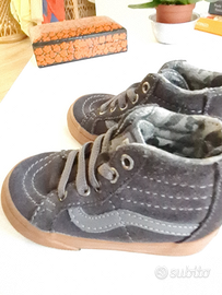 vans bianche bimbo