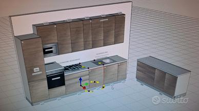 Cucina completa + elettrodomestici - Nuova (2024)