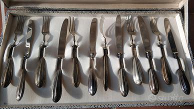 Set posate da dolce solingen argento 800