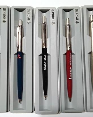 Lotto 5 penne a sfera " Parker Jotter " logate