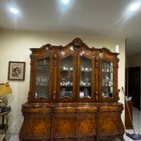 Credenza cristalliera arte povera