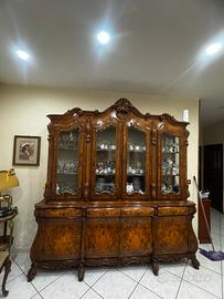 Credenza cristalliera arte povera