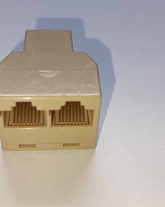 Adattatore sdoppiatore di rete RJ45 – 1 Maschio /