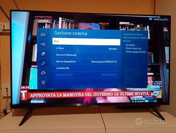 TV Samsung 43"