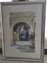 quadro ad acquerello 