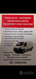 Trasporti - traslochi - sgomberi
