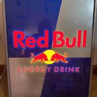 QuadroRED BULL  illuminante in metallo
