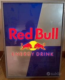 QuadroRED BULL  illuminante in metallo