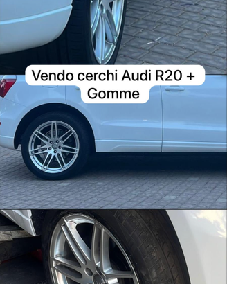 Cerchi Audi q5 R20 compresi di gomme al 90%
