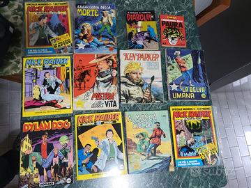 MINILOTTO FUMETTI VARI DYLANDOG DIABOLIK