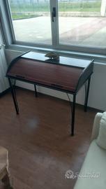 Ligne Roset  console in legno di mogano 