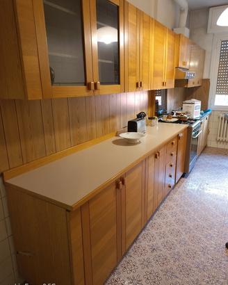 mobile cucina vintage legno massiccio 