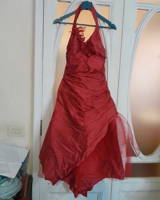 Nr. 1 abito per eventi rosso
