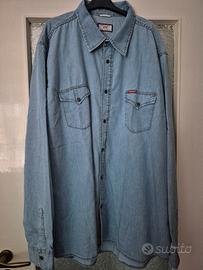 camicia jeans carrera  uomo tg. 3XL