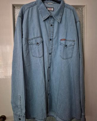 camicia jeans carrera  uomo tg. 3XL