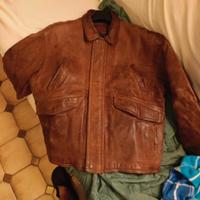 giacca di pelle vintage 
