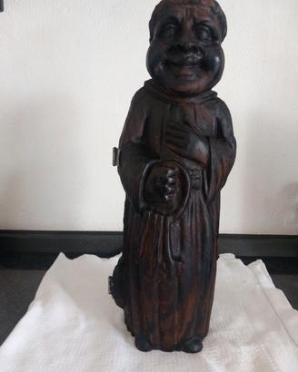 PORTABOTTIGLIE FRATE IN  LEGNO