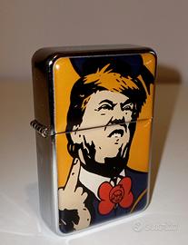 accendino "Angry Donald" Trump street artist TvBoy