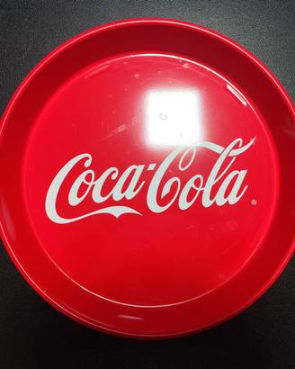 Vassoio Coca Cola da bar rosso