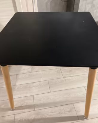 Tavolo da pranzo come nuovo moderno quadrato nero