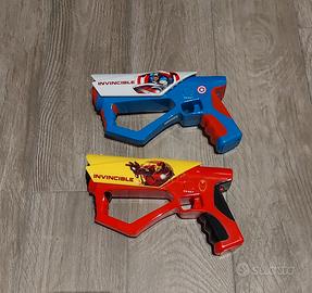Pistole Laser Avengers con luci e suoni 