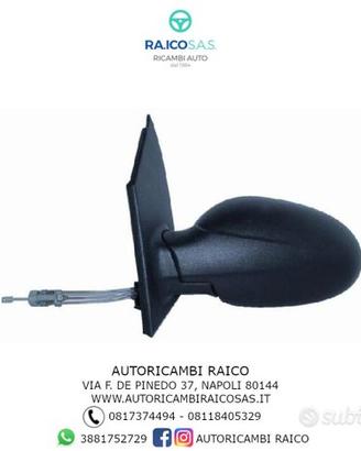 Specchio Retrovisore Manuale Smart Fortwo 450 1998