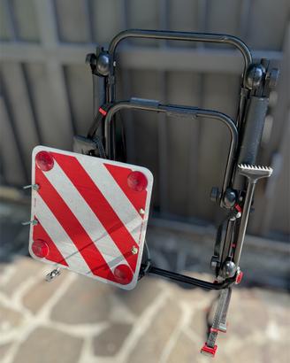 Portabiciclette posteriore per auto universale