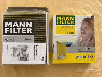 2 X MANN-FILTER FP 26 021 Filtro Aria Abitacolo