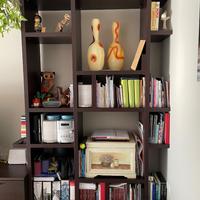 Libreria in legno wengè
