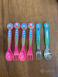 Posate bambini Peppa Pig