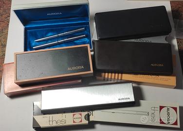 Aurora lotto di penne vintage anni 70.