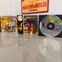 Lotto 3 giochi PC – Monkey Island + Indiana Jones