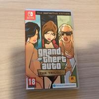 Gta Grand theft auto Trilogy 3 in1 Nintendo switch