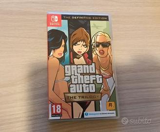 Gta Grand theft auto Trilogy 3 in1 Nintendo switch