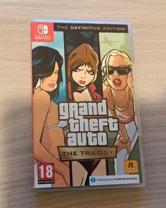 Gta Grand theft auto Trilogy 3 in1 Nintendo switch