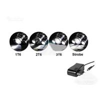 Torcia lampada ricaricabile 3 led frontale led 500