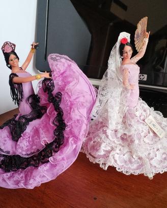 Due bambole ballerine flamenco 