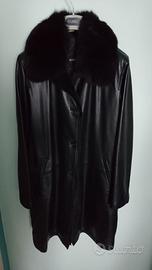 Cappotto in pelle