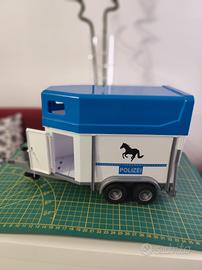 Rimorchio Van per Cavallo Polizia Bruder