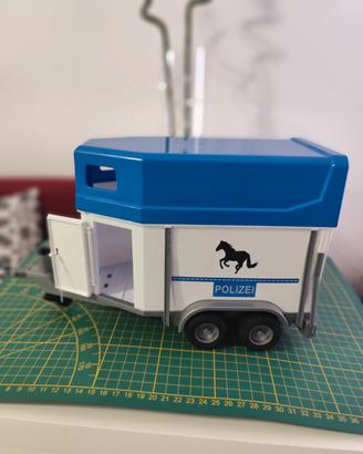 Rimorchio Van per Cavallo Polizia Bruder
