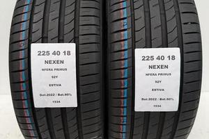 2 gomme 225 40 18 nexen a1534