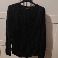 Camicia/blusa da donna nera marca Oltre