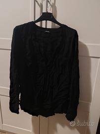 Camicia/blusa da donna nera marca Oltre