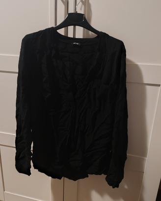 Camicia/blusa da donna nera marca Oltre