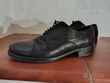 Scarpe stringate open closed shoes