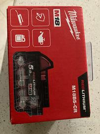 Batteria Milwaukee 5.0a red litium