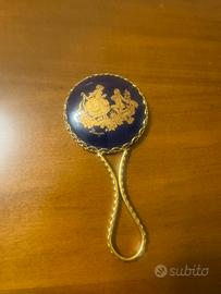 Specchietto  in porcellana da borsetta