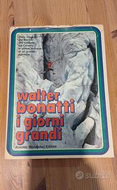 Libro Walter Bonatti "I giorni grandi"