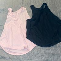 canotte elasticizzate fitness donna