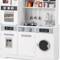 Cucina Giocattolo per Bambini Legno Suoni e Luci